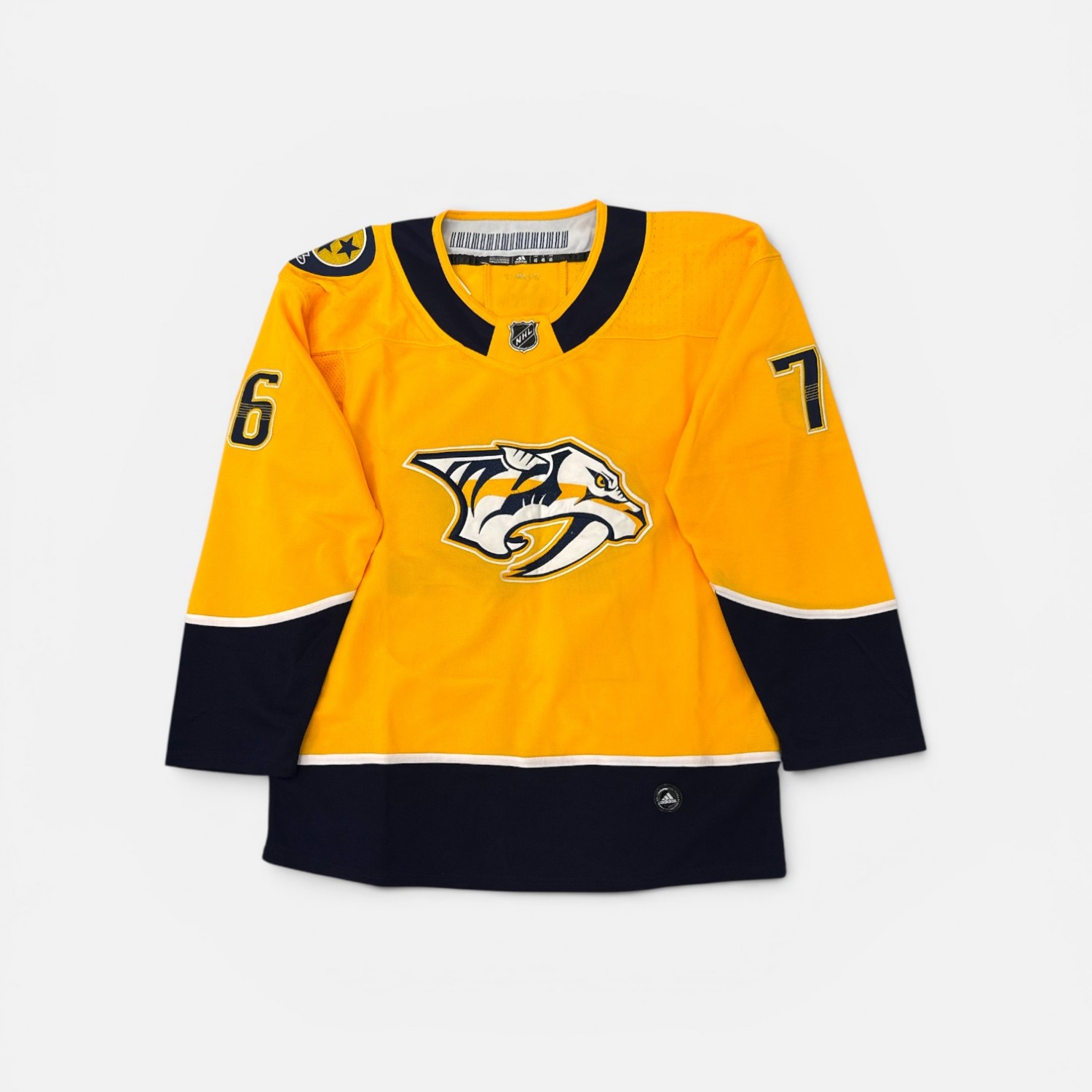 NASHVILLE PREDATORS SUBBAN 76 ADIDAS NHL JERSEY XL